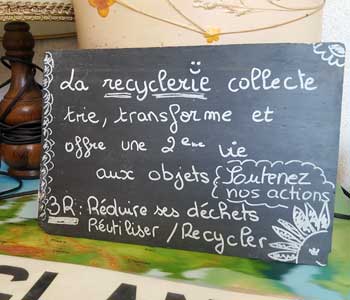 Recyclerie 1000 et 1 Partage